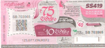 Karunya plus Weekly Lottery KN-527 20.06.2024