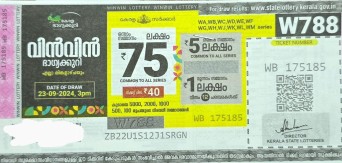 Win-win Weekly Lottery held on 23.09.2024