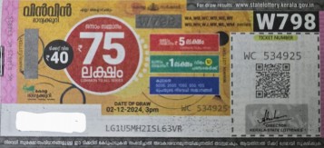 Win-win Weekly Lottery held on 02.12.2024