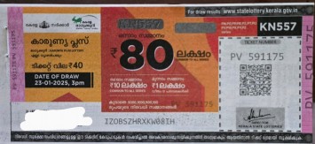 Karunya plus Weekly Lottery held on 23.01.2025