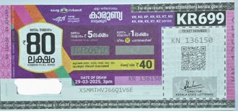 Karunya Weekly Lottery held on 29.03.2025